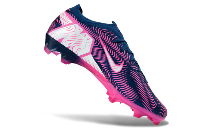 Nike Air Zoom Mercurial Vapor 16 Elite FG Firm Ground Soccer Cleats - Blue/Electric Pink/Navy Blue