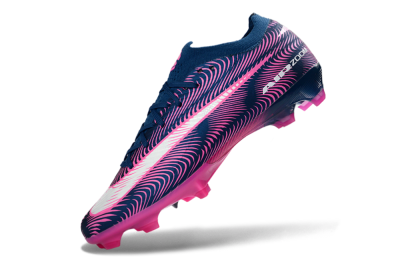 Nike Air Zoom Mercurial Vapor 16 Elite FG Firm Ground Soccer Cleats - Blue/Electric Pink/Navy Blue