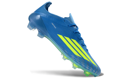 Adidas F50 Elite FG Firm Ground Soccer Cleats - Blue/Lime Green/Neo Blue