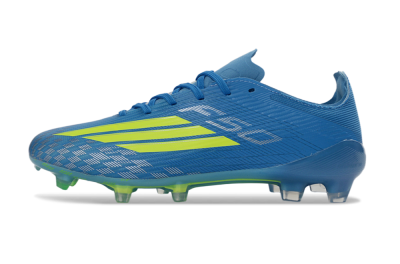 Adidas F50 Elite FG Firm Ground Soccer Cleats - Blue/Lime Green/Neo Blue
