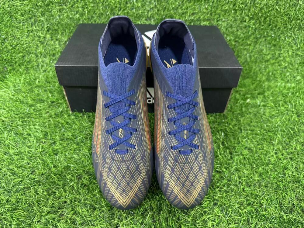 Adidas F50 Elite FG Firm Ground Soccer Cleats - Navy/Gold/Black