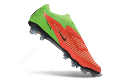 Nike Phantom 6 Elite Low FG Firm Ground Soccer Cleats - Orange/Vibrant Green/Jet Black