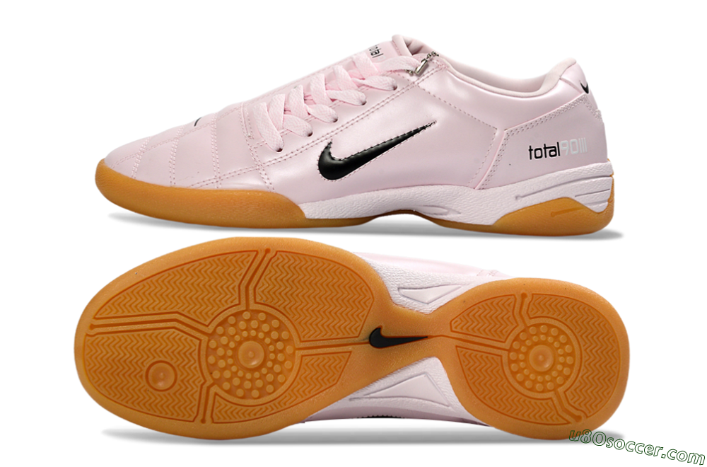 Nike Total 90 III IC Indoor & Futsal Soccer Shoes - Pink/Soft Pink/Tan 0