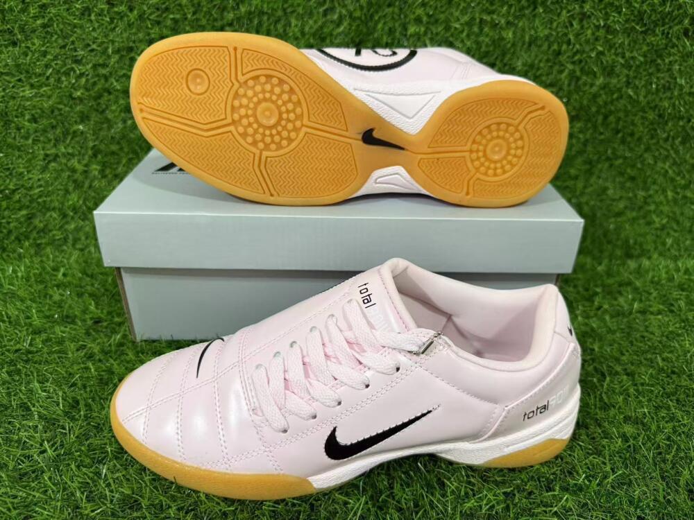 Nike Total 90 III IC Indoor & Futsal Soccer Shoes - Pink/Soft Pink/Tan