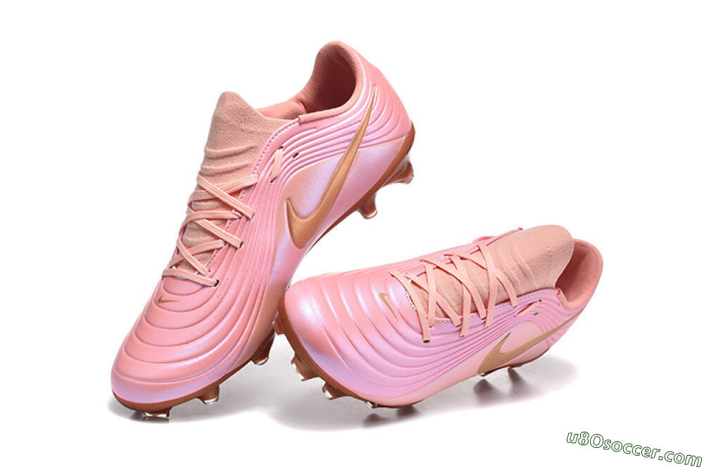 Nike Tiempo Legend 11 Elite FG Firm Ground Soccer Cleats - Pink/Blush Peach/Copper Bronze 6