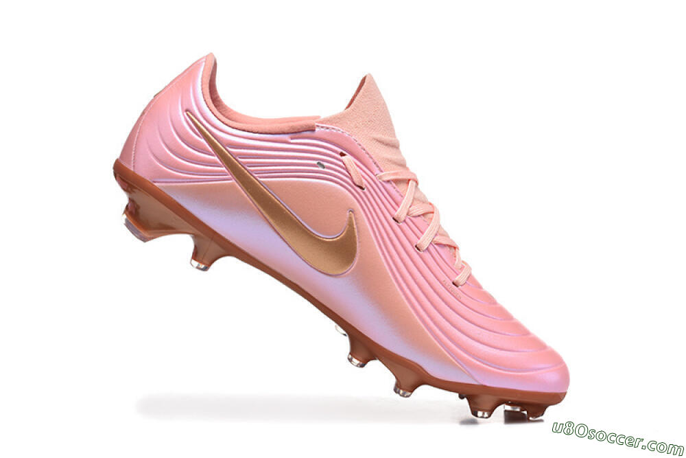 Nike Tiempo Legend 11 Elite FG Firm Ground Soccer Cleats - Pink/Blush Peach/Copper Bronze 7
