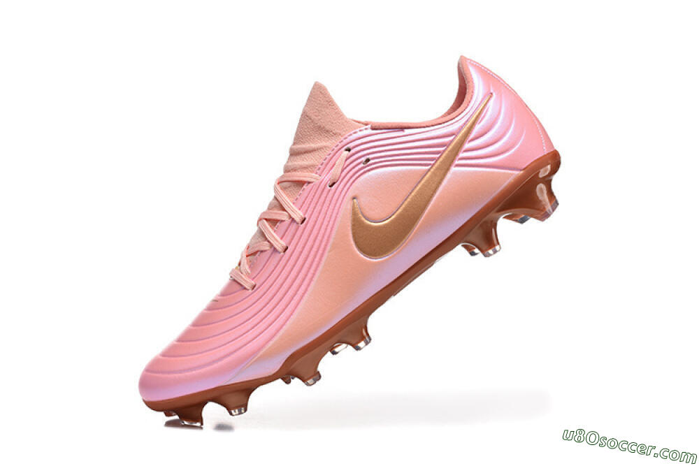 Nike Tiempo Legend 11 Elite FG Firm Ground Soccer Cleats - Pink/Blush Peach/Copper Bronze 8
