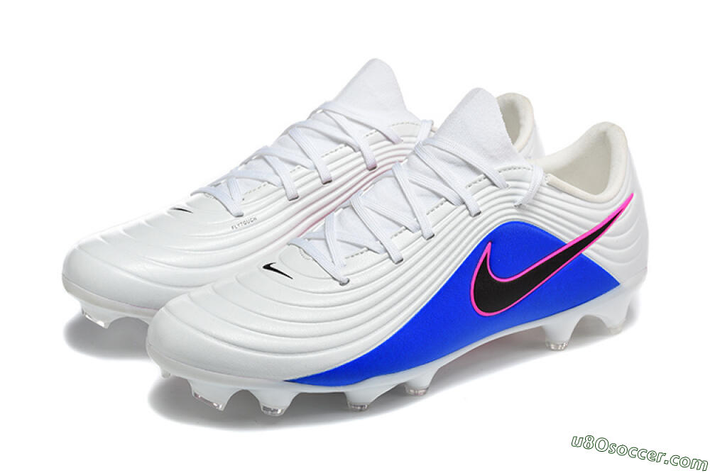 Nike Tiempo Legend 11 Elite FG Firm Ground Soccer Cleats - Blue/Vibrant Blue/Neon Pink 5