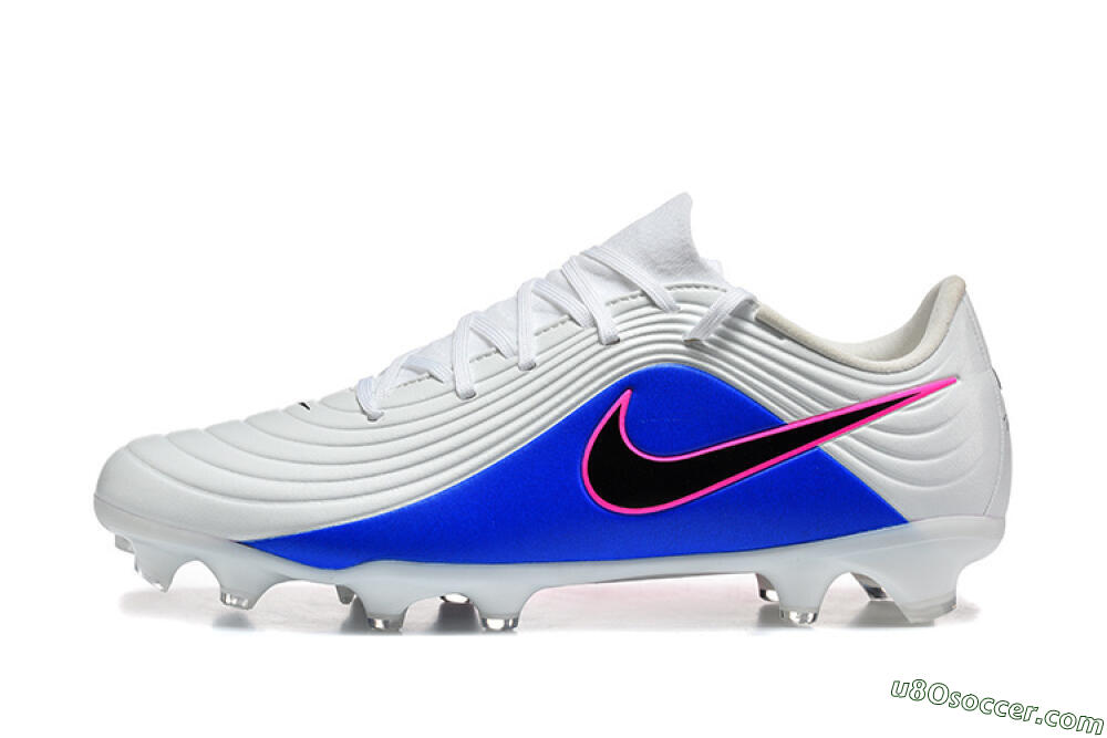 Nike Tiempo Legend 11 Elite FG Firm Ground Soccer Cleats - Blue/Vibrant Blue/Neon Pink 2