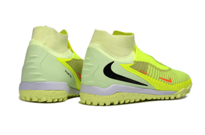 Nike Phantom 6 Elite High TF Artificial Turf Soccer Shoes - Yellow/Vibrant Lime/Black