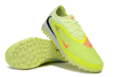 Nike Phantom 6 Elite Low TF Artificial Turf Soccer Shoes - Yellow/Neon Green/Black