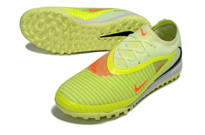 Nike Phantom 6 Elite Low TF Artificial Turf Soccer Shoes - Yellow/Neon Green/Black
