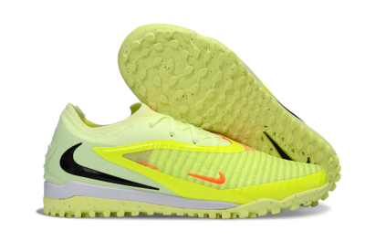 Nike Phantom 6 Elite Low TF Artificial Turf Soccer Shoes - Yellow/Neon Green/Black