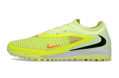Nike Phantom 6 Elite Low TF Artificial Turf Soccer Shoes - Yellow/Neon Green/Black