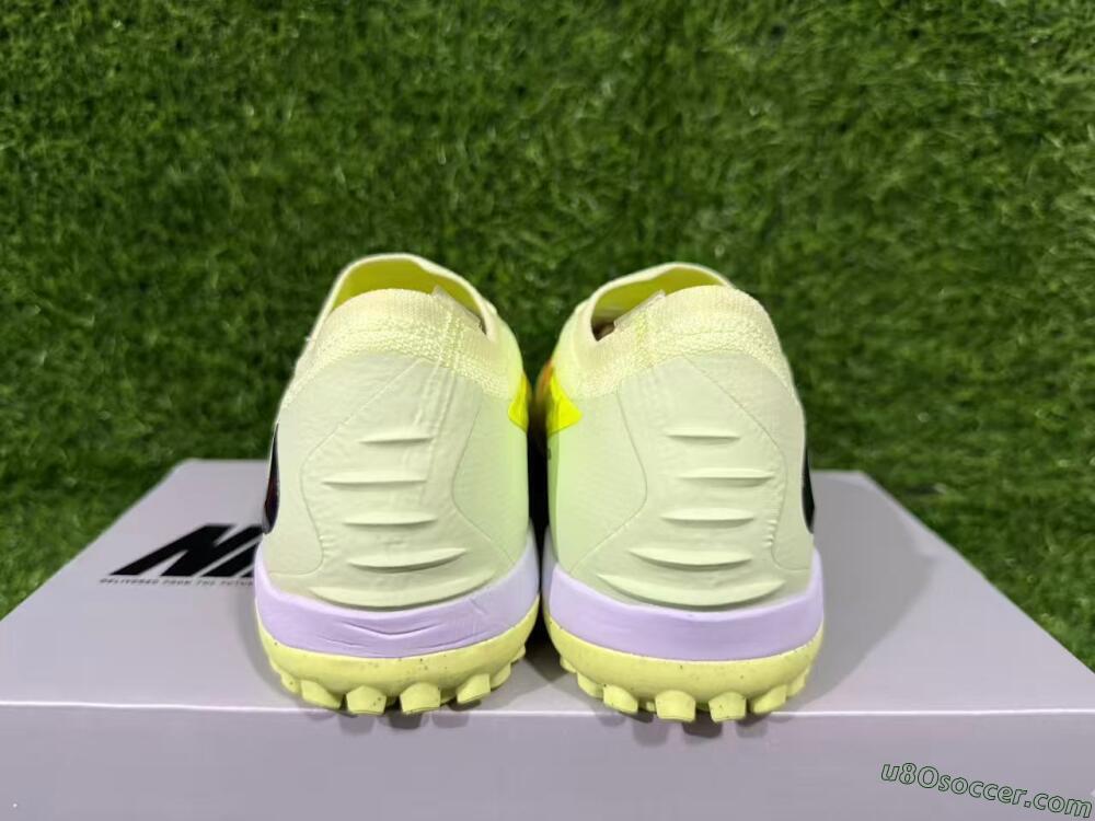 Nike Phantom 6 Elite Low TF Artificial Turf Soccer Shoes - Yellow/Neon Green/Black