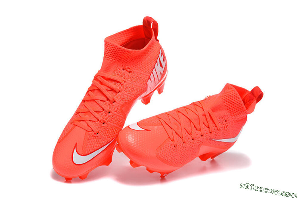 Nike Magista Obra FG Firm Ground Soccer Cleats - Red/Vibrant Red/Flame Red 6