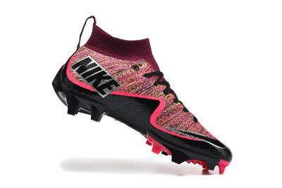 Nike Magista Obra FG Firm Ground Soccer Cleats - Black/Fuchsia Pink/Crimson Red