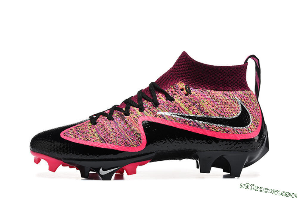 Nike Magista Obra FG Firm Ground Soccer Cleats - Black/Fuchsia Pink/Crimson Red 2