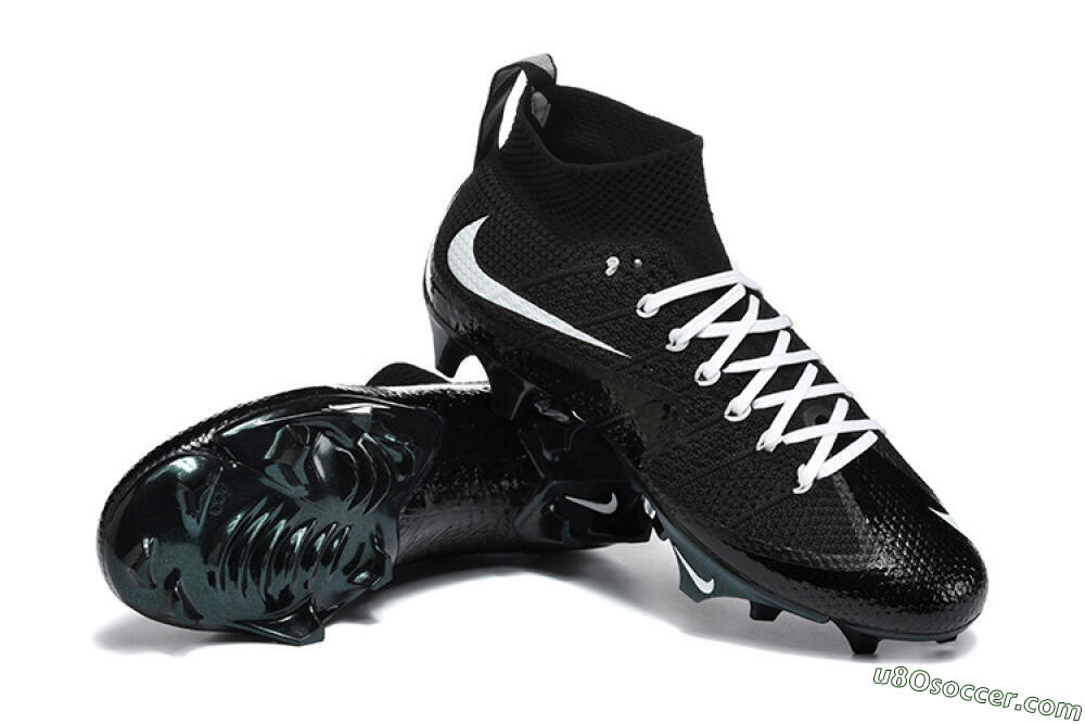 Nike Magista Obra FG Firm Ground Soccer Cleats - Black/Midnight Black/Shimmering Teal 4
