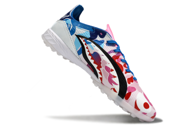 Adidas F50 Elite TF Artificial Turf Soccer Shoes - Pink/Vibrant Pink/Cool Blue