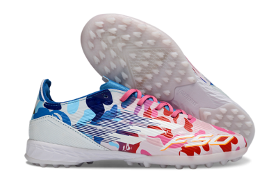 Adidas F50 Elite TF Artificial Turf Soccer Shoes - Pink/Vibrant Pink/Cool Blue