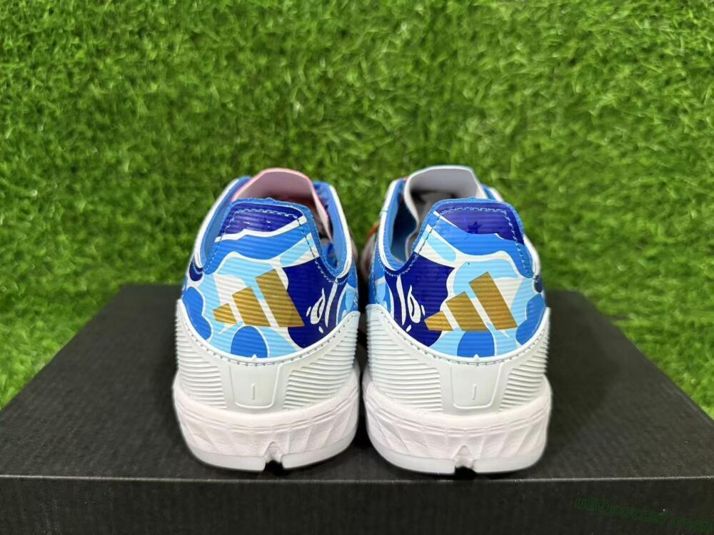 Adidas F50 Elite TF Artificial Turf Soccer Shoes - Pink/Vibrant Pink/Cool Blue