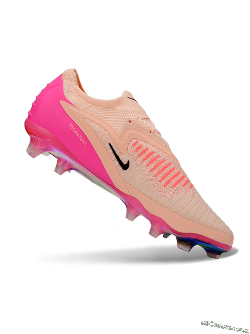 Nike Phantom 6 Elite Low FG Firm Ground Soccer Cleats - Pink/Coral Blush/Electric Magenta 4