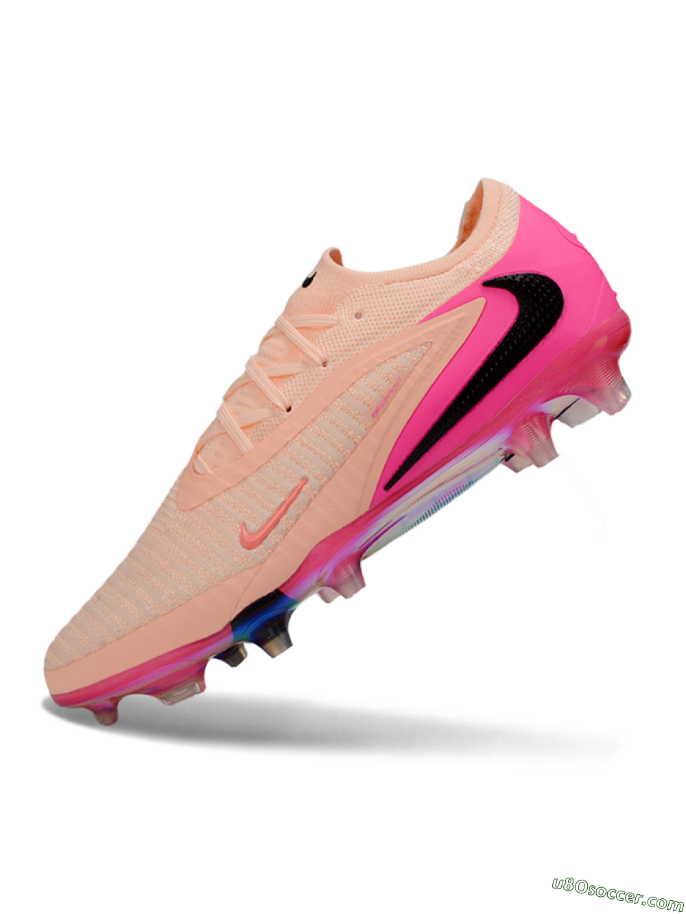 Nike Phantom 6 Elite Low FG Firm Ground Soccer Cleats - Pink/Coral Blush/Electric Magenta 5
