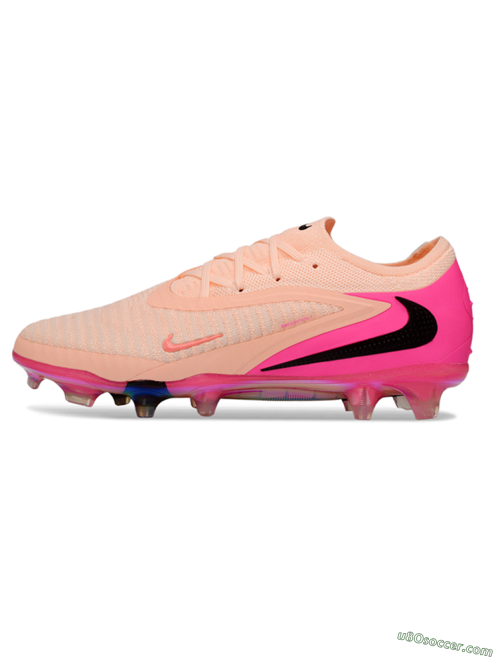 Nike Phantom 6 Elite Low FG Firm Ground Soccer Cleats - Pink/Coral Blush/Electric Magenta 2