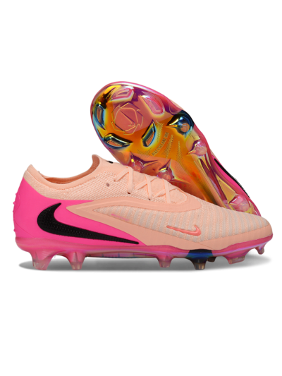 Nike Phantom 6 Elite Low FG Firm Ground Soccer Cleats - Pink/Coral Blush/Electric Magenta
