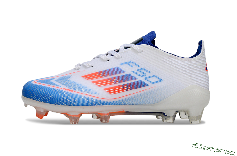 Adidas F50 Elite FG Firm Ground Soccer Cleats - Blue/Cool Blue/Crisp White 1