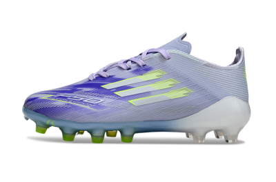 Adidas F50 Elite FG Firm Ground Soccer Cleats - Purple/Bright Yellow/Light Blue
