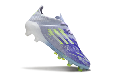 Adidas F50 Elite FG Firm Ground Soccer Cleats - Purple/Bright Yellow/Light Blue