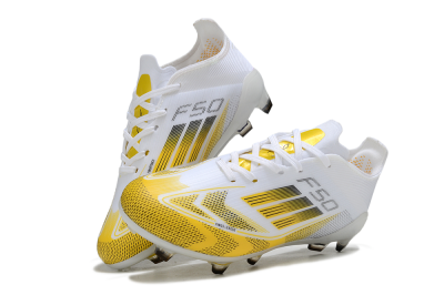 Adidas F50 Elite FG Firm Ground Soccer Cleats - Yellow/Bright Sunshine/White Sparkle