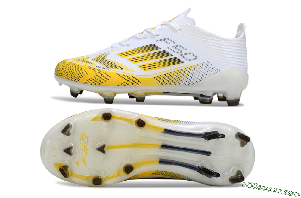 Adidas F50 Elite FG Firm Ground Soccer Cleats - Yellow/Bright Sunshine/White Sparkle 0