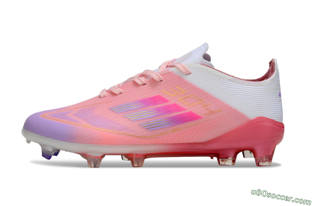 Adidas F50 Elite FG Firm Ground Soccer Cleats - Pink/Blush Pink/Soft Lavender 1