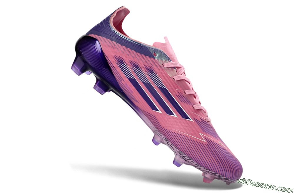 Adidas F50 Elite FG Firm Ground Soccer Cleats - Pink/Vibrant Violet/Soft Lilac 5