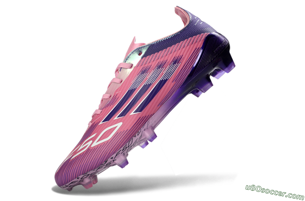 Adidas F50 Elite FG Firm Ground Soccer Cleats - Pink/Vibrant Violet/Soft Lilac 6