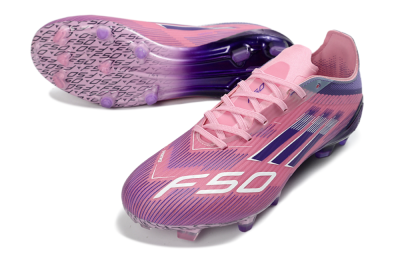 Adidas F50 Elite FG Firm Ground Soccer Cleats - Pink/Vibrant Violet/Soft Lilac