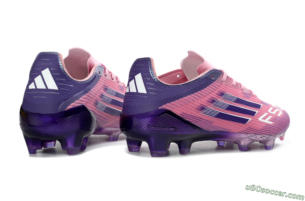 Adidas F50 Elite FG Firm Ground Soccer Cleats - Pink/Vibrant Violet/Soft Lilac 7