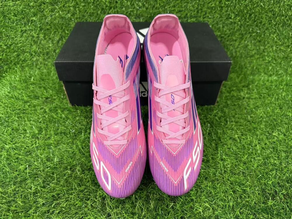 Adidas F50 Elite FG Firm Ground Soccer Cleats - Pink/Vibrant Violet/Soft Lilac