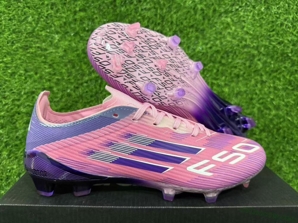 Adidas F50 Elite FG Firm Ground Soccer Cleats - Pink/Vibrant Violet/Soft Lilac