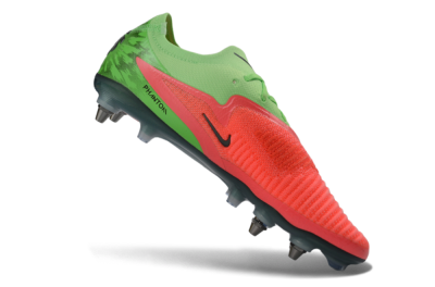 Nike Phantom 6 Elite Low SG Soft Ground Soccer Cleats - Green/Neon Green/Flame Orange