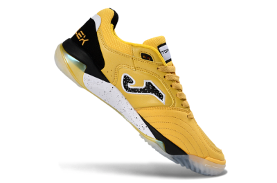 Joma Top Flex IC Indoor & Futsal Soccer Shoes - Yellow/Black/White