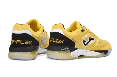 Joma Top Flex IC Indoor & Futsal Soccer Shoes - Yellow/Black/White