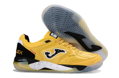 Joma Top Flex IC Indoor & Futsal Soccer Shoes - Yellow/Black/White