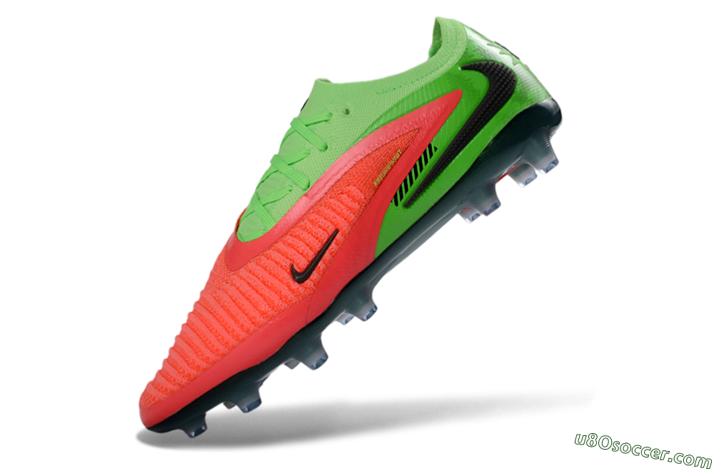 Nike Phantom 6 Elite Low AG Artificial Grass Soccer Cleats - Pink/Neon Green/Black 5