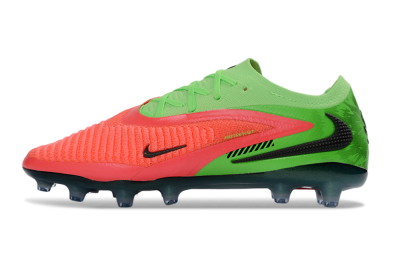 Nike Phantom 6 Elite Low AG Artificial Grass Soccer Cleats - Pink/Neon Green/Black