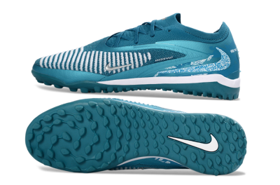 Nike Phantom 6 Elite Low TF Artificial Turf Soccer Shoes - Aqua/Ocean Breeze/Deep Teal