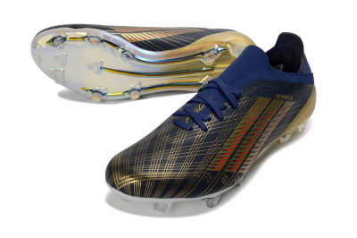 Adidas F50 Elite FG Firm Ground Soccer Cleats - Navy/Gold/Red